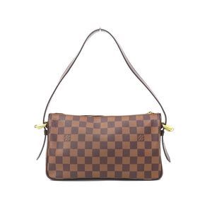 Louis Vuitton Handbag Brown Ebene Long GM Ravello Damier